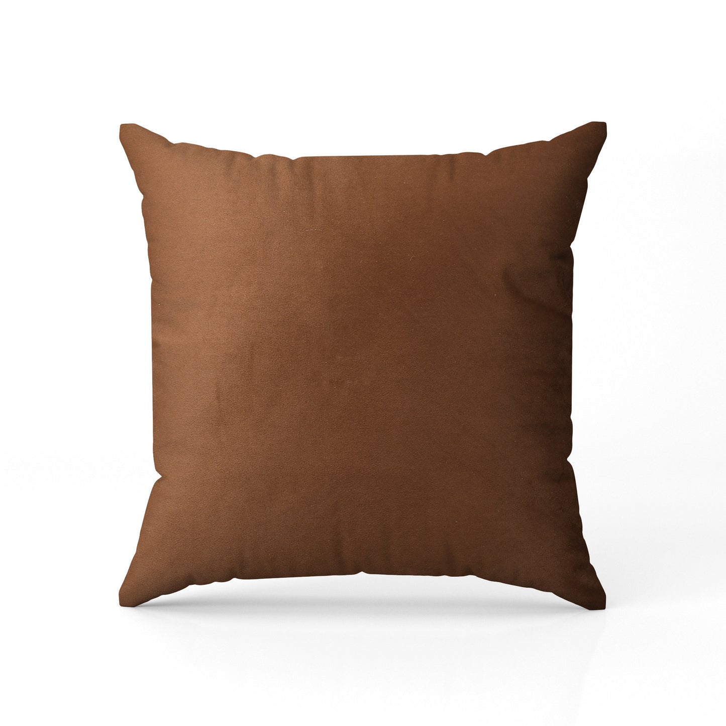 Jade Velvet Cushion Covers with zari embroidery (16*16 inch) (40*40 cm) (SET OF 5) (BROWN)