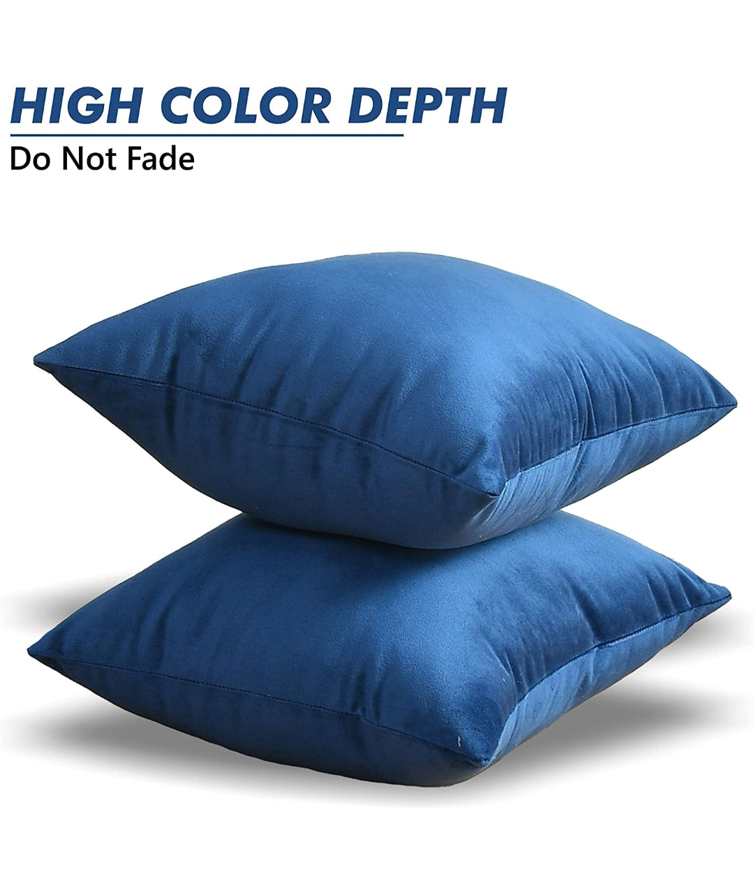 GLAM Soft Velvet Cushion Covers (16*16 inch) (40*40 cm) (SET OF 5)