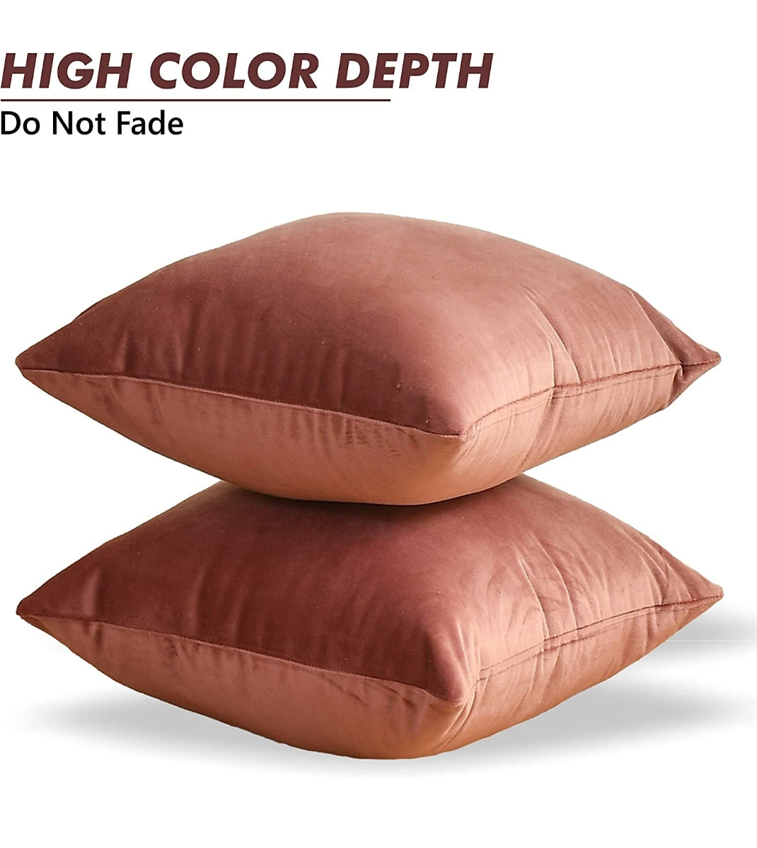 GLAM Soft Velvet Cushion Covers (16*16 inch) (40*40 cm) (SET OF 5)